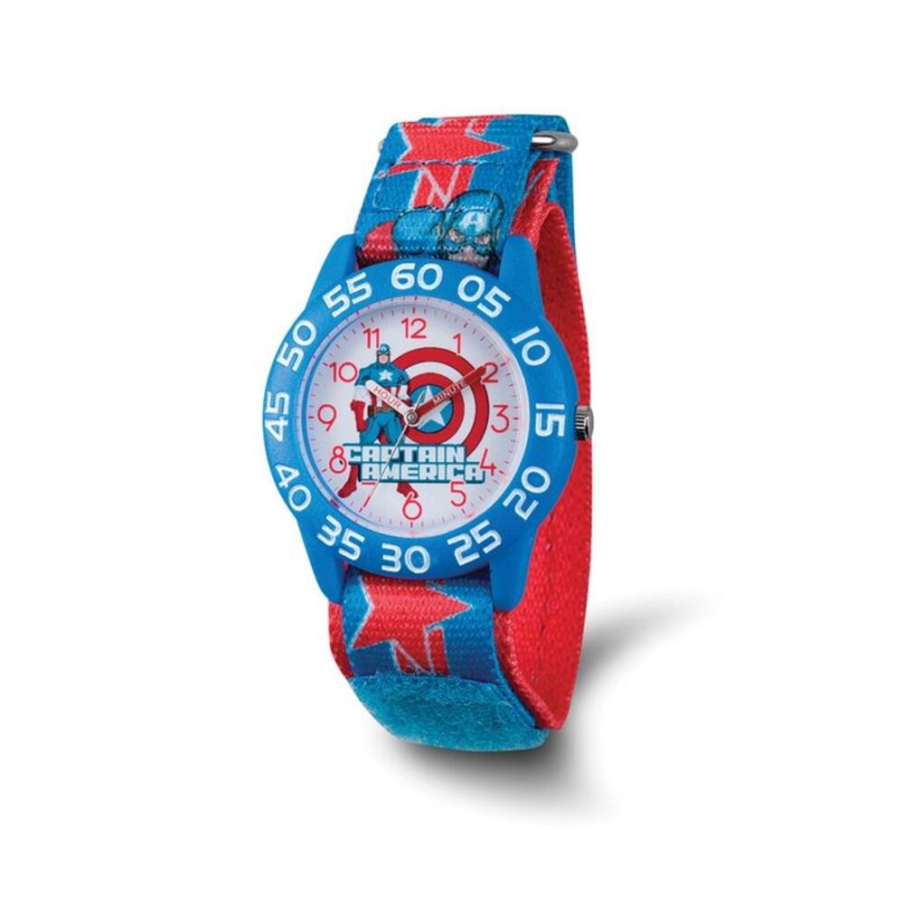 Marvel Boys Captain America Time Teacher Watch